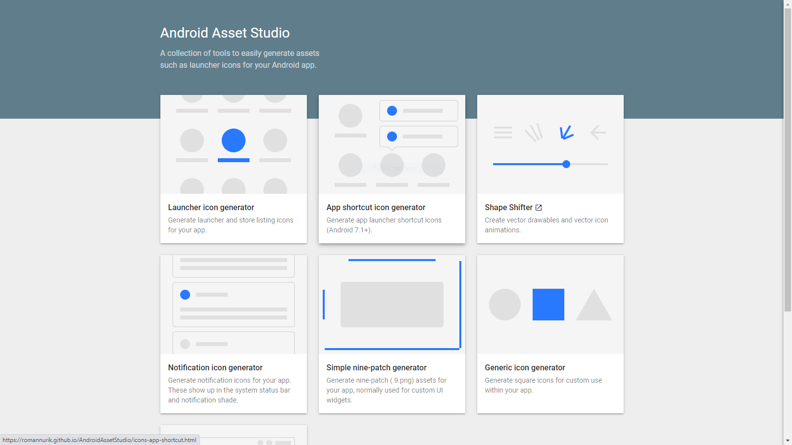 'Android Asset Studio'